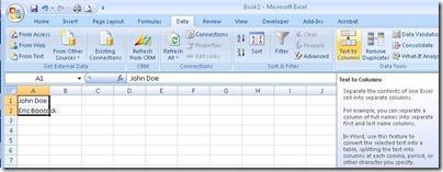 Text to Columns Text to Columns