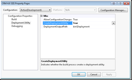 image SSIS Property Pages