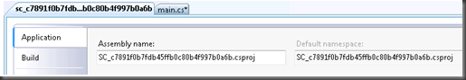 image Script Component Properties