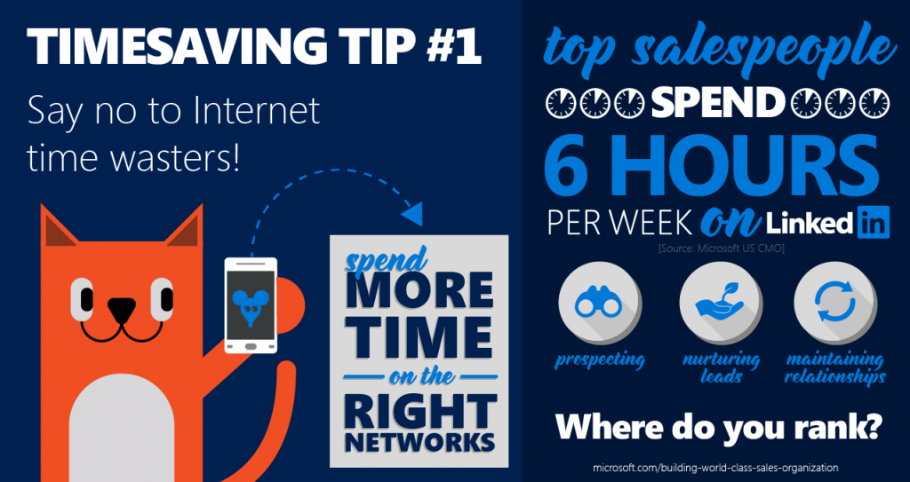 Timesaving tip number one.