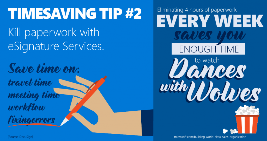Timesaving tip number two.