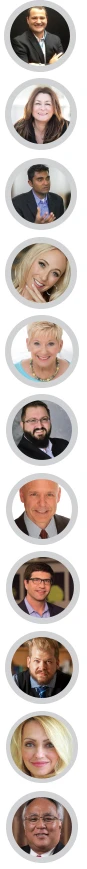 Line up of 2016 contributors.
