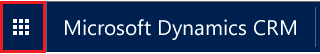 Dynamics CRM App Launcher
