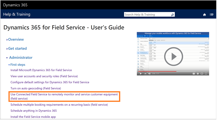 Dynamics 365 for Field Service – User’s Guide