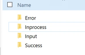 Folder Structure