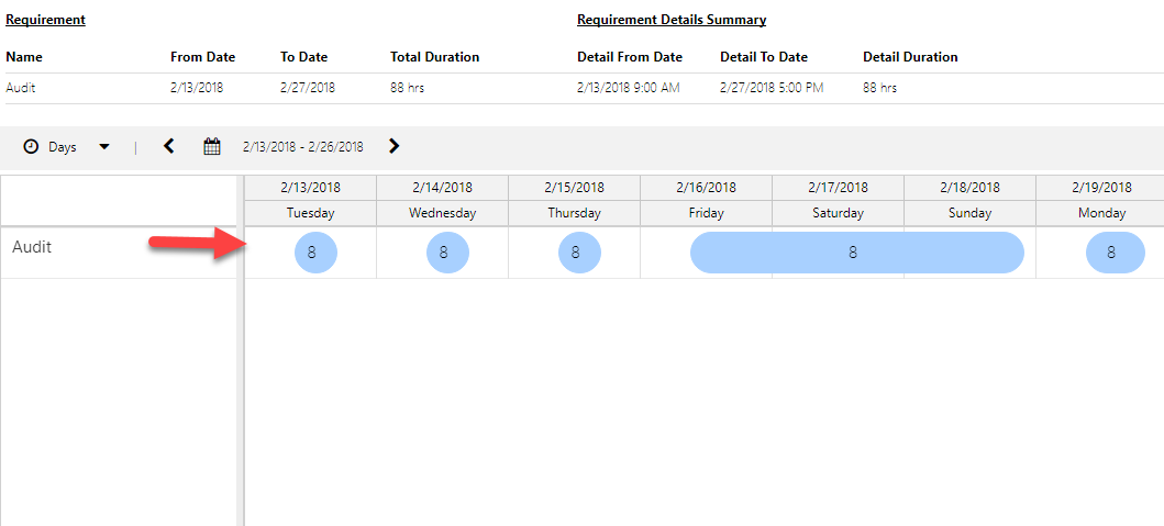 Specify Pattern UI