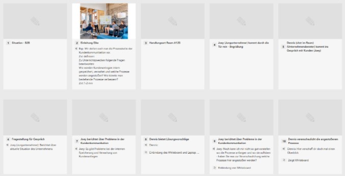 Printscreen von Digital Tool