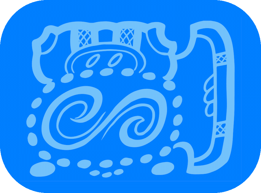 blue infographic