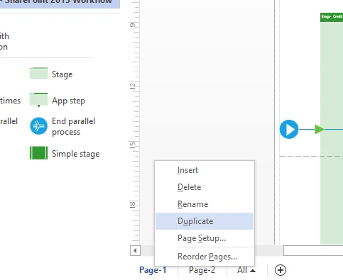 Duplicate page