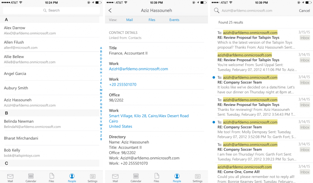 Outlook updates 1