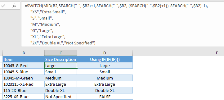 6 new Excel functions 4a