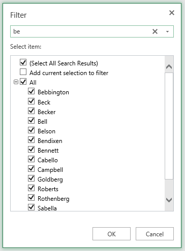 Excel Online march update 12