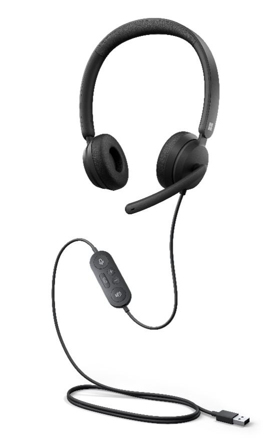 A Microsoft Modern USB Headset