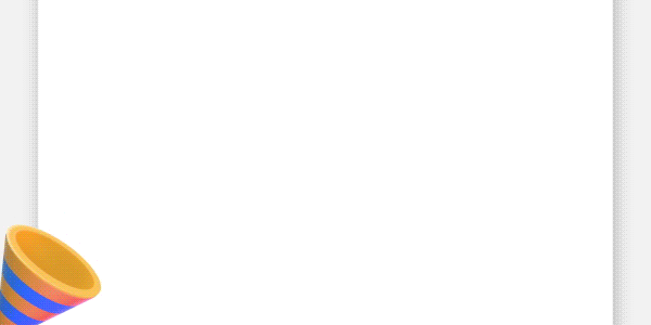 12 million PSTN Users text on a white background with confetti popping from the left bottom corner and phone emojis scrolling on the screen. 