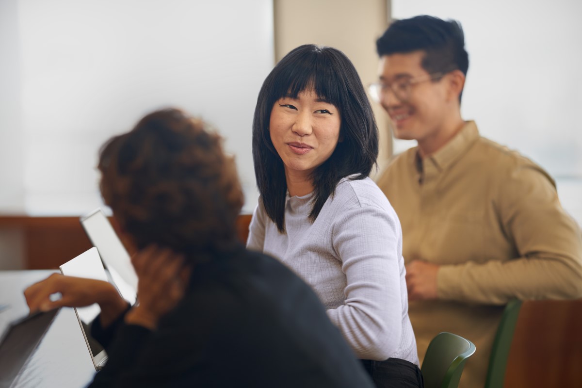 Team collaboration​ in hybrid workspace