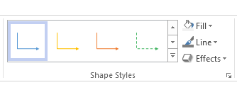 Visio connector styles Visio connector styles
