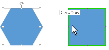 Visio improved dynamic glue Visio improved dynamic glue