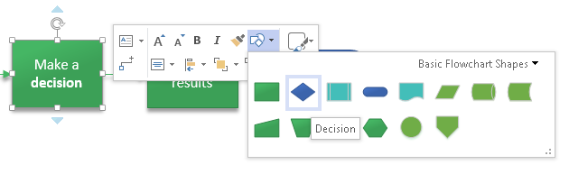 Visio change shape Visio change shape