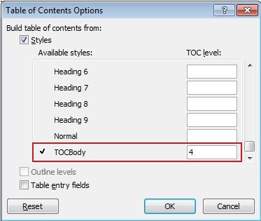 New style with a level assigned New style with a level assigned