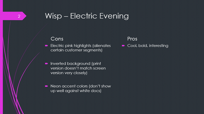 wisp-electricevening660 Example of Wisp Electric Evening theme