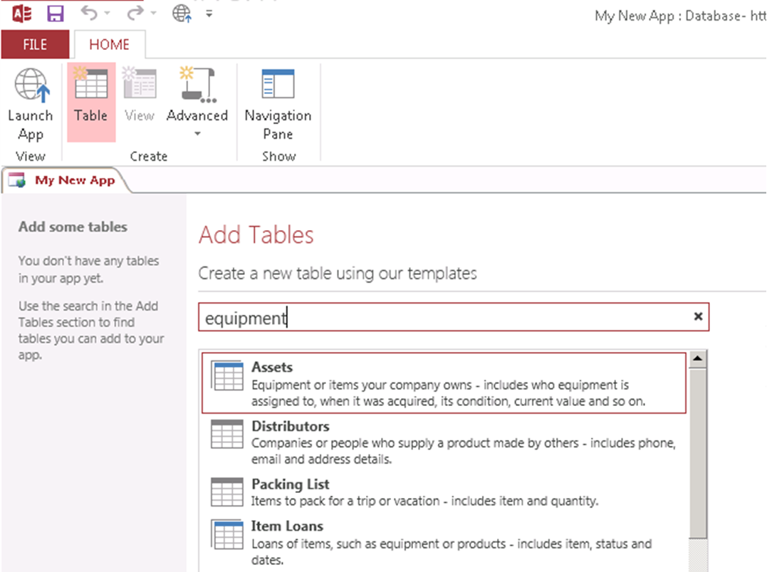 Add some tables. Add some tables.