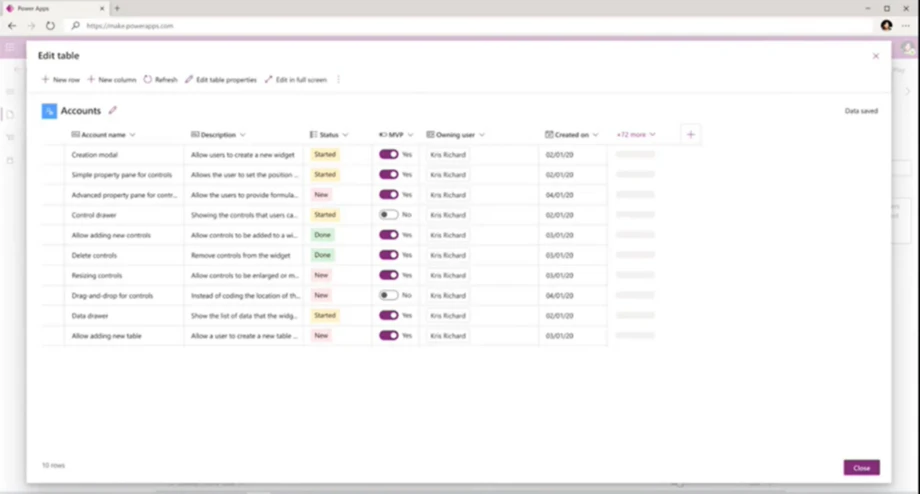 graphical user interface, application