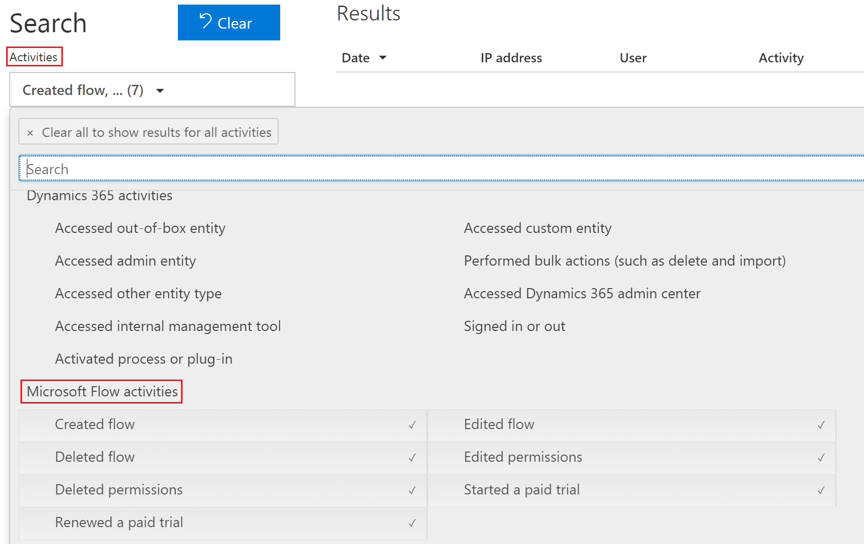 Microsoft Flow audit events now available in Office 365 Security & Compliance Center