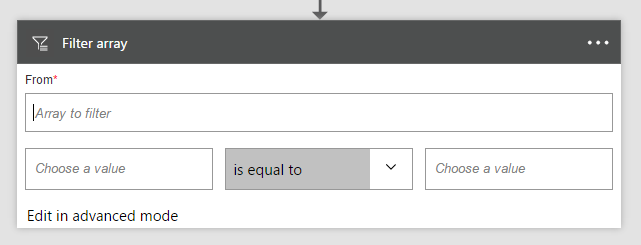 Filter array