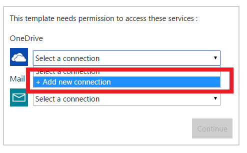 Add new connection