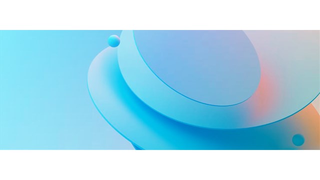 Blue graphic