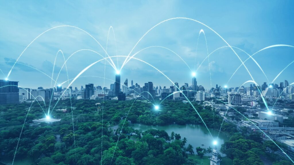An enviromental sensor network