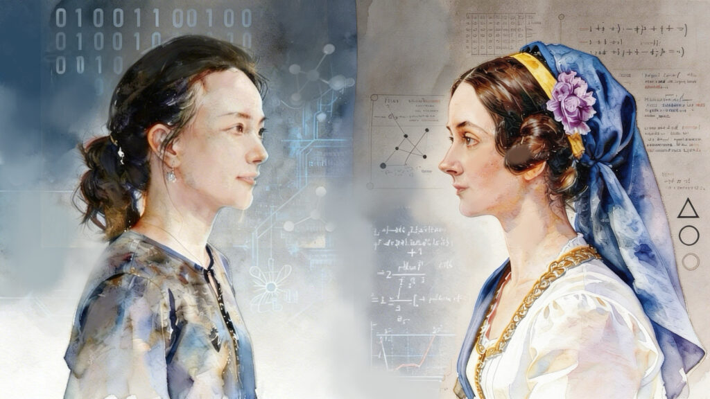 Two people together