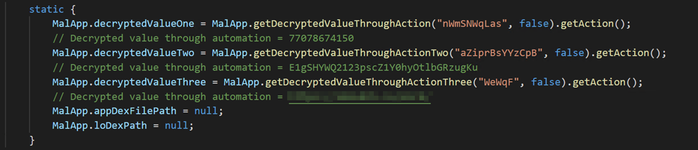 Static block
