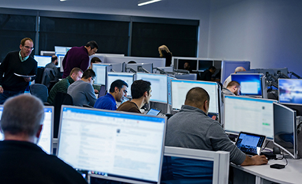 Image of an IT office