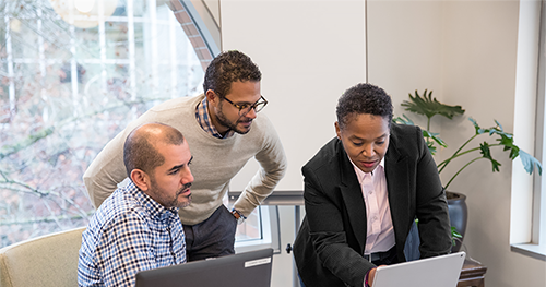 An image of an executive director brings a diverse range of corporate, public, and non-public leaders together