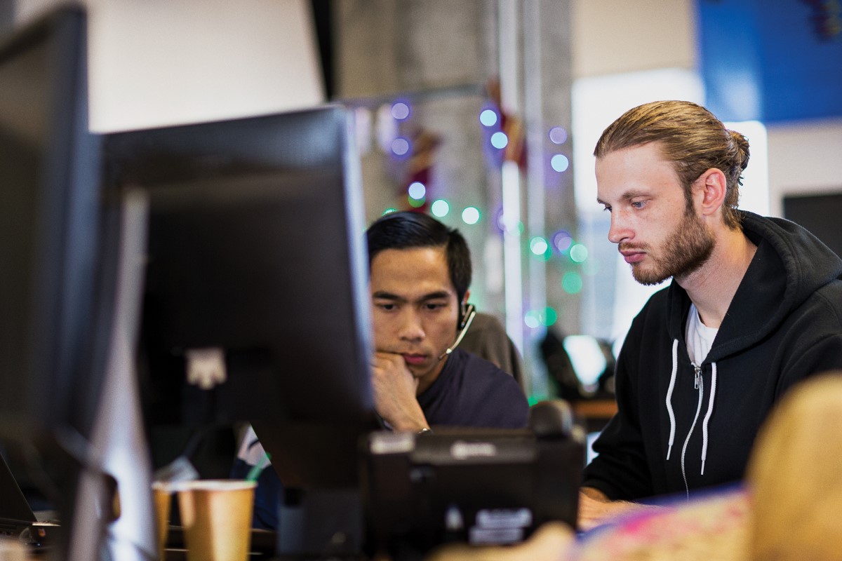 Real people. IT professional at a digital consulting firm. The firm provides custom solutions across a multitude of disciplines including IT, front and back end software development, customer support and data services