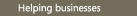 Helping businesses