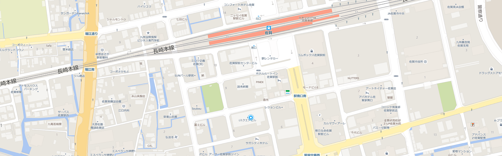Microsoft Base 佐賀 アクセスマップ