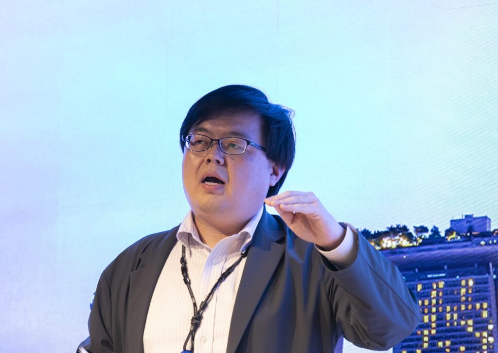 A man in a suit