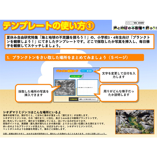 プランクトン観察カード 画面スライド-5